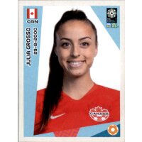 Frauen WM 2023 Sticker 135 - Julia Grosso - Kanada