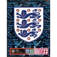 Frauen WM 2023 Sticker 209 - Emblem - England