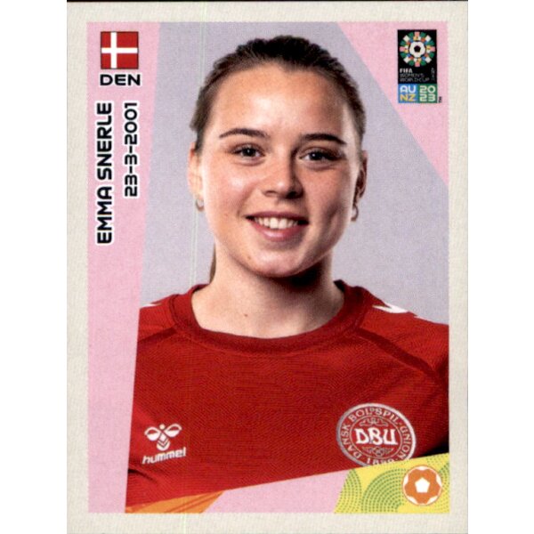 Frauen WM 2023 Sticker 254 - Emma Snerle - Dänemark