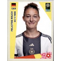 Frauen WM 2023 Sticker 518 - Felicitas Rauch - Deutschland