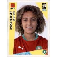 Frauen WM 2023 Sticker 544 - Sanaa Mssoudy - Marokko