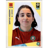 Frauen WM 2023 Sticker 546 - Samya Hassani - Marokko