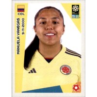 Frauen WM 2023 Sticker 549 - Manuela Vanegas - Kolumbien
