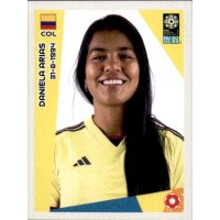 Frauen WM 2023 Sticker 550 - Daniela Arias - Kolumbien