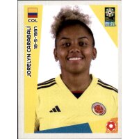 Frauen WM 2023 Sticker 551 - Jorelyn Carabali - Kolumbien