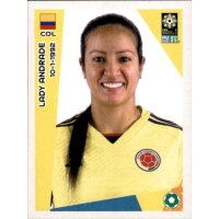 Frauen WM 2023 Sticker 561 - Lady Andrade - Kolumbien