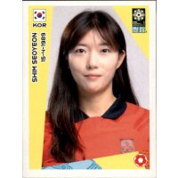 Frauen WM 2023 Sticker 569 - Shim Seo-yeon - Südkorea