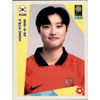 Frauen WM 2023 Sticker 571 - Hong Hye-ji - Südkorea