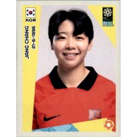 Frauen WM 2023 Sticker 576 - Jang Chang - Südkorea