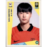 Frauen WM 2023 Sticker 578 - Son Hwa-yeon - Südkorea