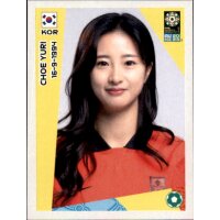 Frauen WM 2023 Sticker 579 - Choe Yu-ri - Südkorea