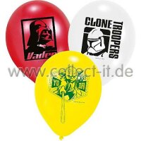 Luftballons Star Wars (6 Stück)