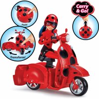 Miraculous Ladybug Scooter mit Puppe