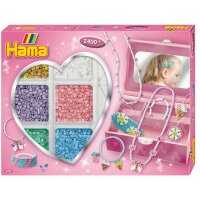 Hama® Bügelperlen Kreativbox Schmuck Pink