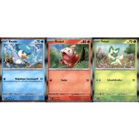 Starter-Pokemon - Holo-Karten-Bundle - Deutsch