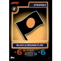 8 - Black & Orange Flag - Strategy Cards - 2023