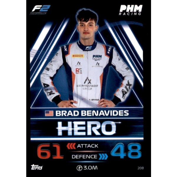 208 - Brad Benavides - F2 Team - 2023