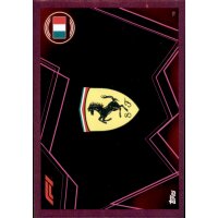 19 - Scuderia Ferrari - Team Logo - PINK - 2023