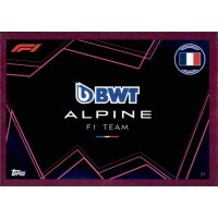 37 - Alpine - Team Logo - PINK - 2023