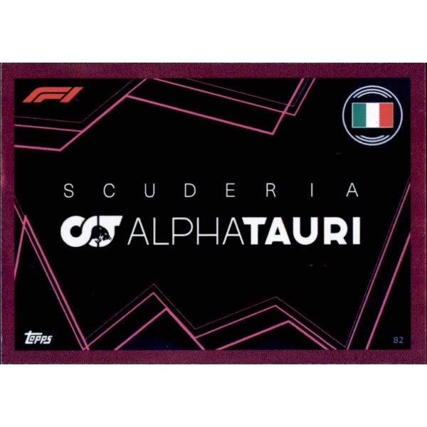 82 - AlphaTauri - Team Logo - PINK - 2023