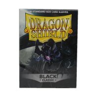 2x Dragon Shield Classic Sleeves - Black (2x100 Sleeves)