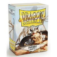 2x Dragon Shield Matte Sleeves - Ivory (2x100 Sleeves)