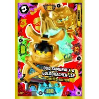 LE17 - Duo Samurai X & golddrachen-Jay - Limitierte...