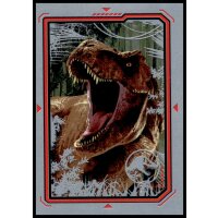 79 - T-Rex Queen - Metal Karte - Jurassic Park 30 Jahre