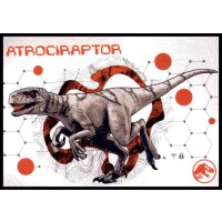 116 - Dinosaurs Live Here - Wrinkled Card - Jurassic Park...