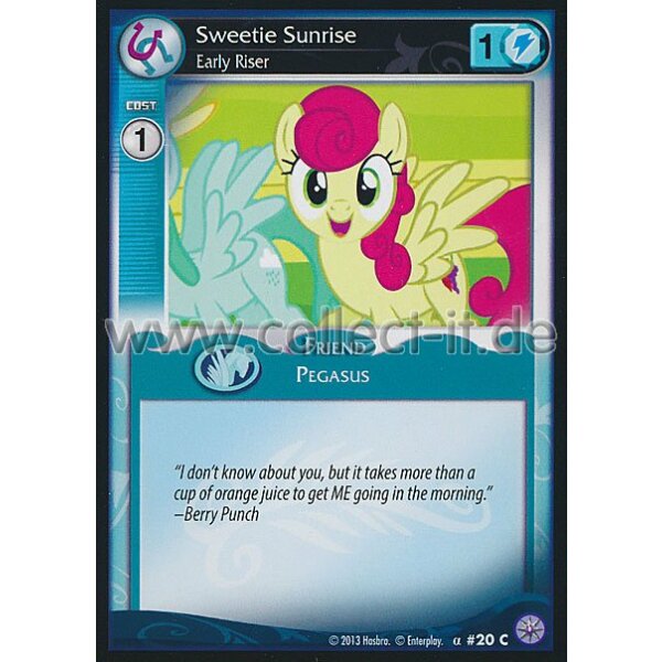 PR-020 Sweetie Sunrise, Early Riser