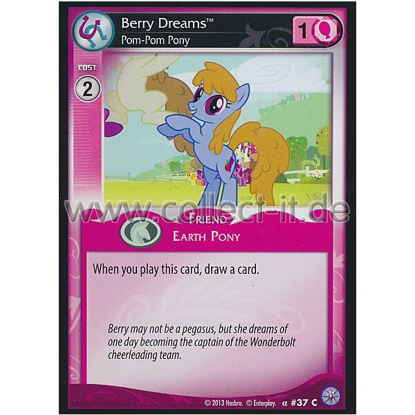 PR-037 Berry Dreams, Pom-Pom Pony