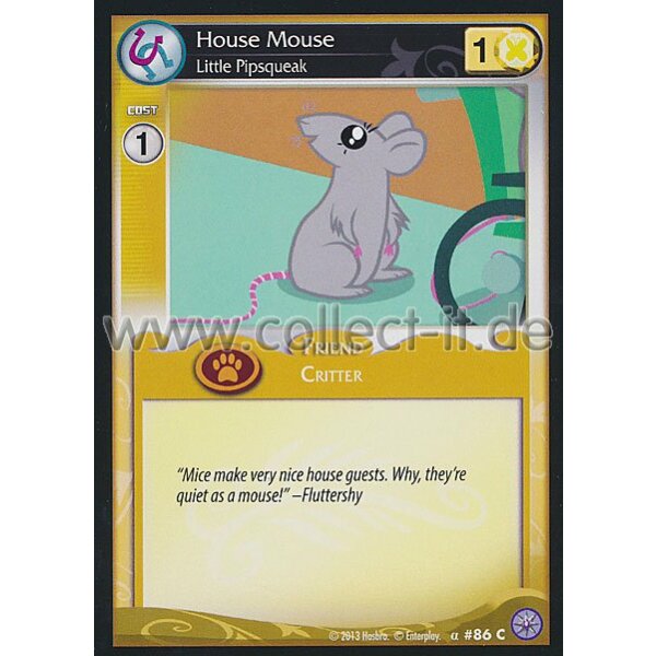 PR-086 House Mouse, Little Pipsqueak