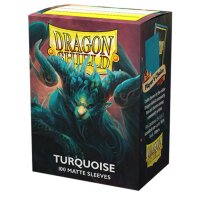 Dragon Shield Standard Size Matte Sleeves - Turquoise...