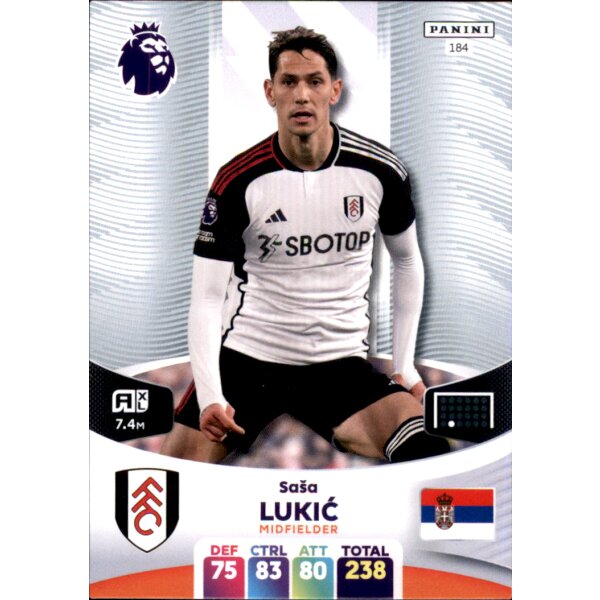 184 Sasa Lukic Basis Karte 2023/2024, 0,49