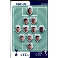 333 - Tottenham Hotspur - Line-Up Card - 2023/2024