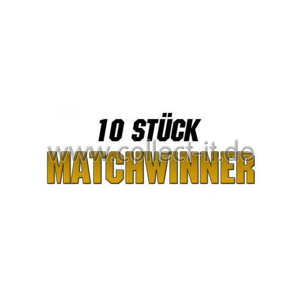 Match Attax - Saison 09/10 - Spar 7 - 10 verschiedene MATCHWINNER