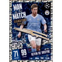406 - Kevin De Bruyne - Man of the Match Signature Style...