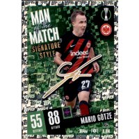 411 - Mario Götze - Man of the Match Signature...