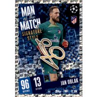 414 - Jan Oblak - Man of the Match Signature Style -...