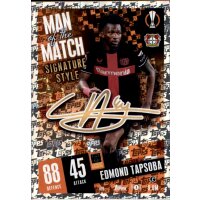 419 - Edmond Tapsoba - Man of the Match Signature Style -...