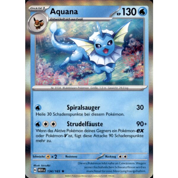 aquana pokemon card Aquana-EX