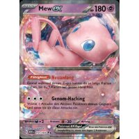 151/165 - Mew EX - Double Rare - Karmesin & Purpur 151