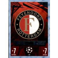 244 - Feyenoord - Club Badge - CRYSTAL - 2023/2024