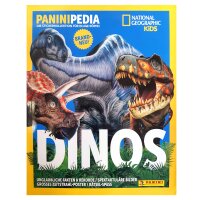 PaniniPedia - Dinosaurier - Sammelsticker - 1 Sammelalbum