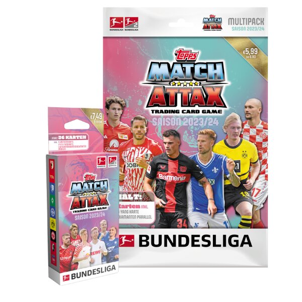 Soccer Match Attax TCG Season 2021/2022 Bundesliga Booster Pack