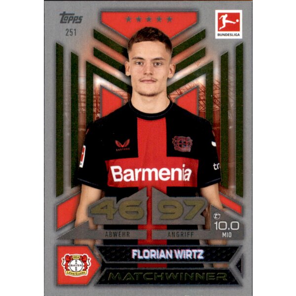 251 - Florian Wirtz - Matchwinner - 2023/2024