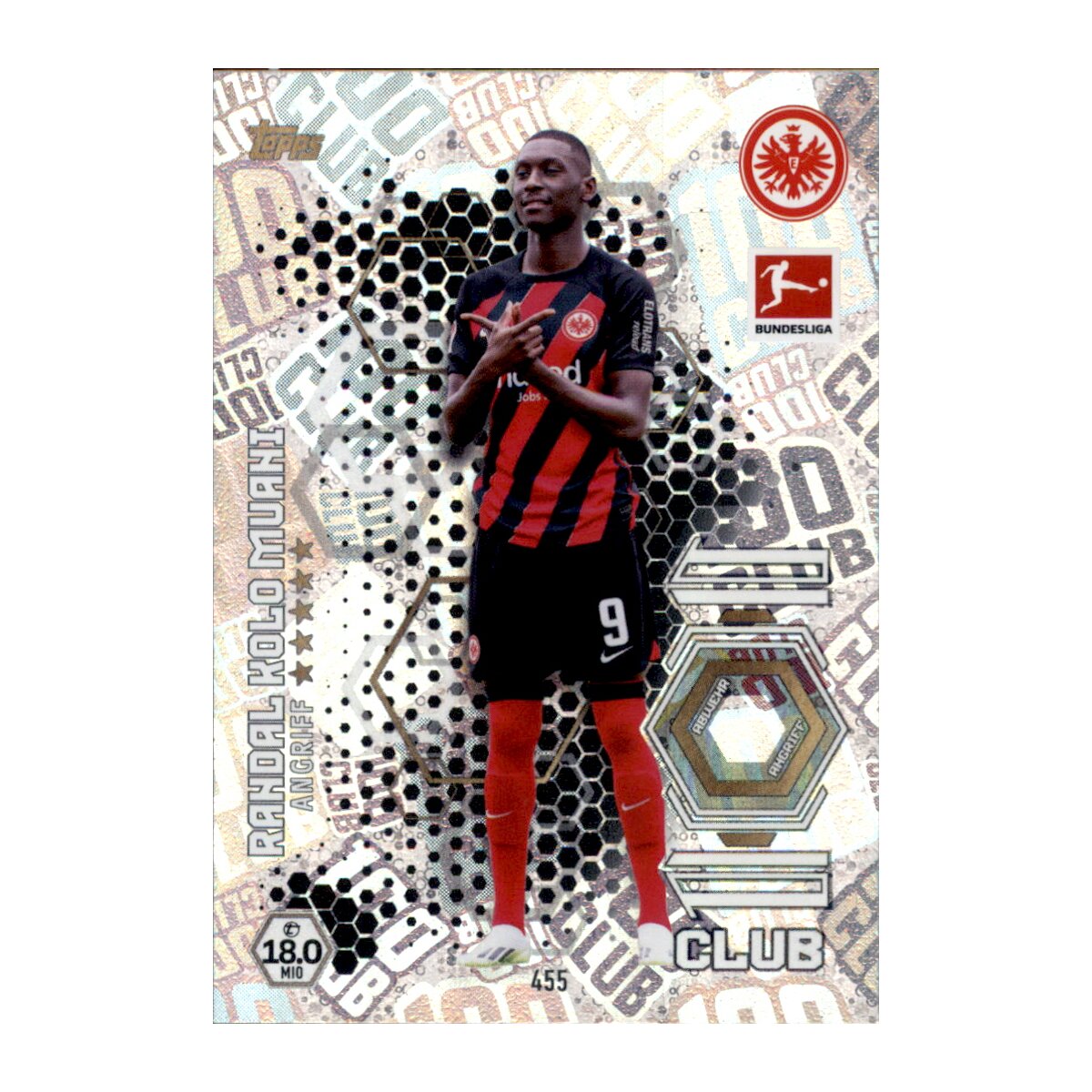 455 Randal Kolo Muani Club 100 2023/2024, 17,99