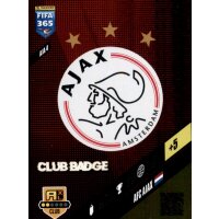 AJA 4 - AFC Ajax - Club Badge - 2024