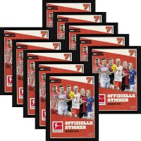 Topps Bundesliga Sammelsticker 2023/24 - 10 Tüten