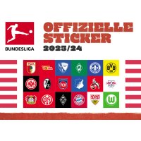 Topps Bundesliga Sammelsticker 2023/24 - 10 Tüten